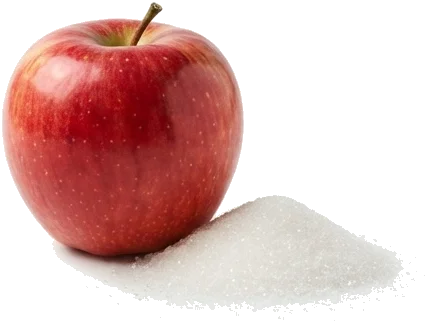 A diferença entre o açúcar da fruta e o açúcar adicionado