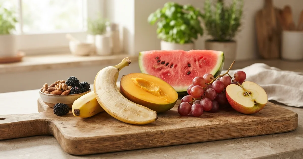 Fruta tem açúcar? Entenda sem transformar fruta em vilã