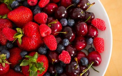 Frutas vermelhas têm efeitos antioxidantes